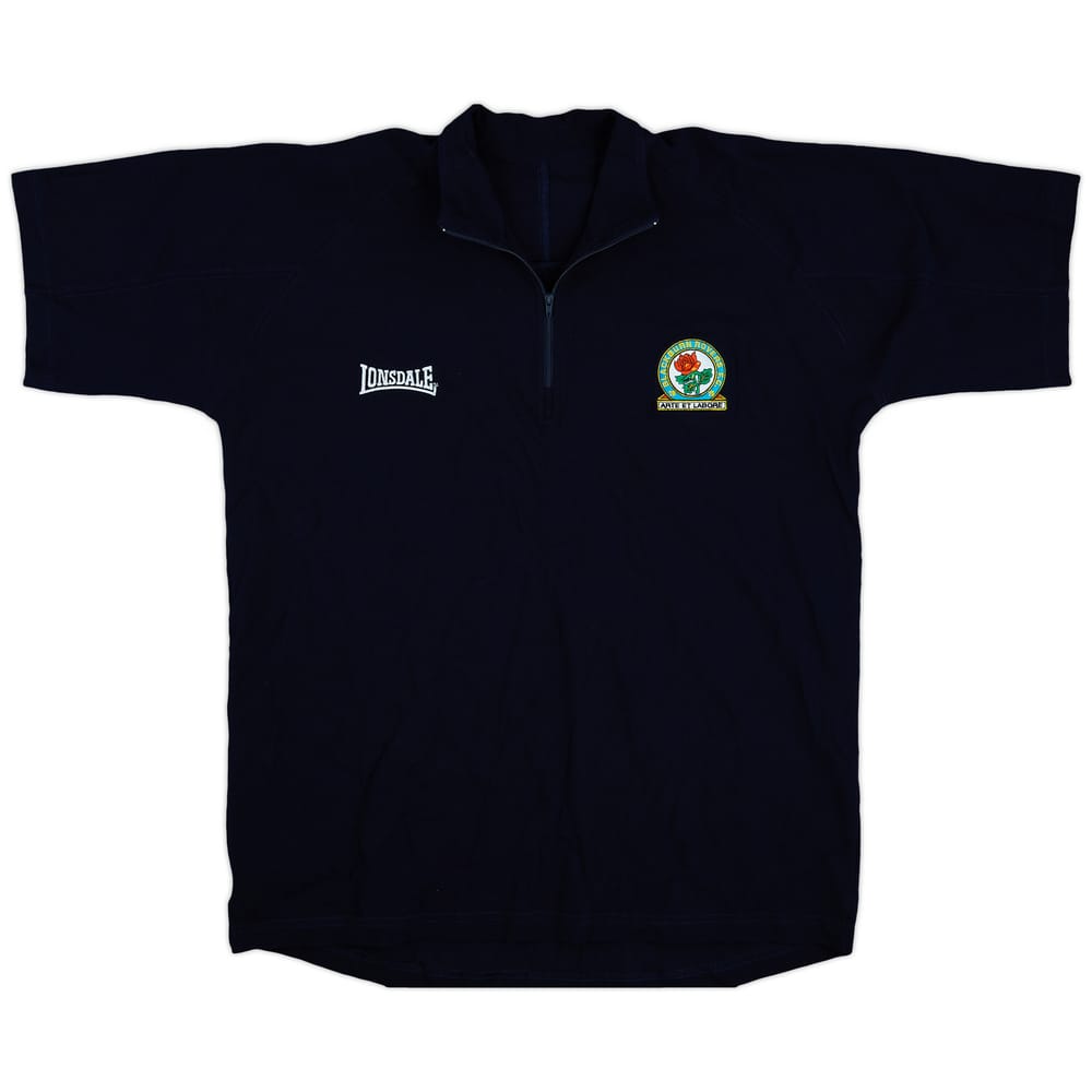 2004-05 Blackburn Lonsdale 1/4 Zip Polo Shirt - 8/10 - (XL)
