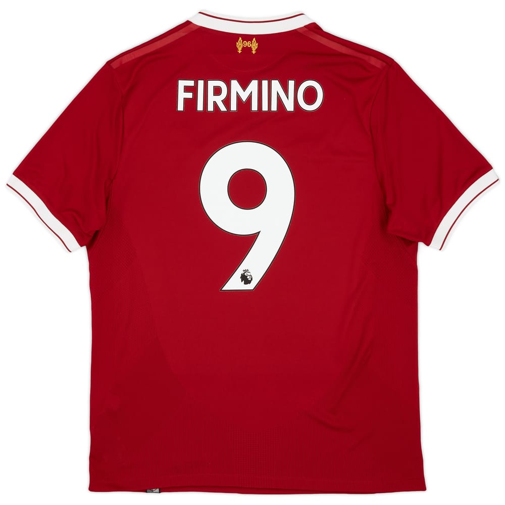 2017-18 Liverpool 125 Years Home Shirt Firmino #9 - 8/10 - (S)