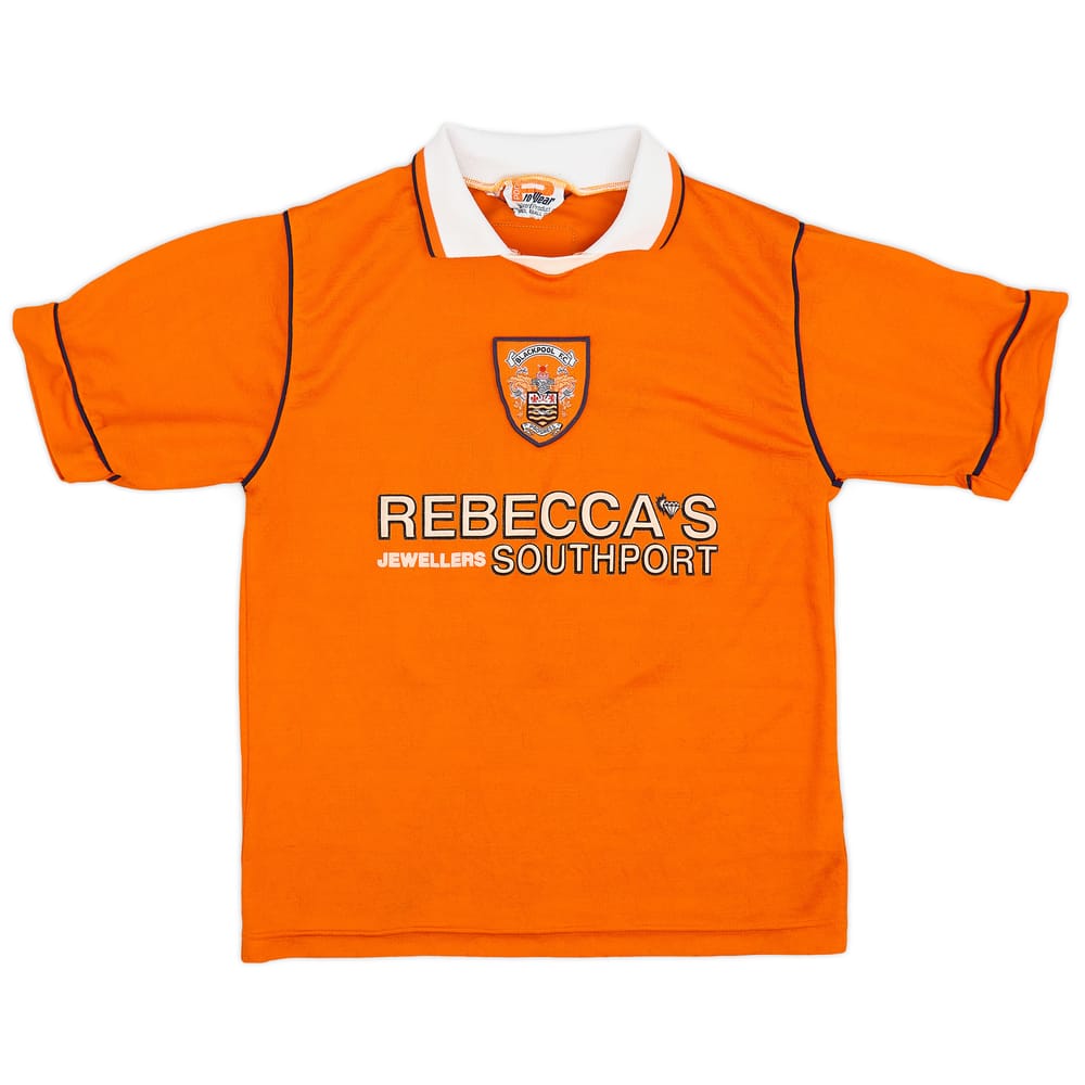 1995-97 Blackpool Home Shirt #11 - 9/10 - (M)