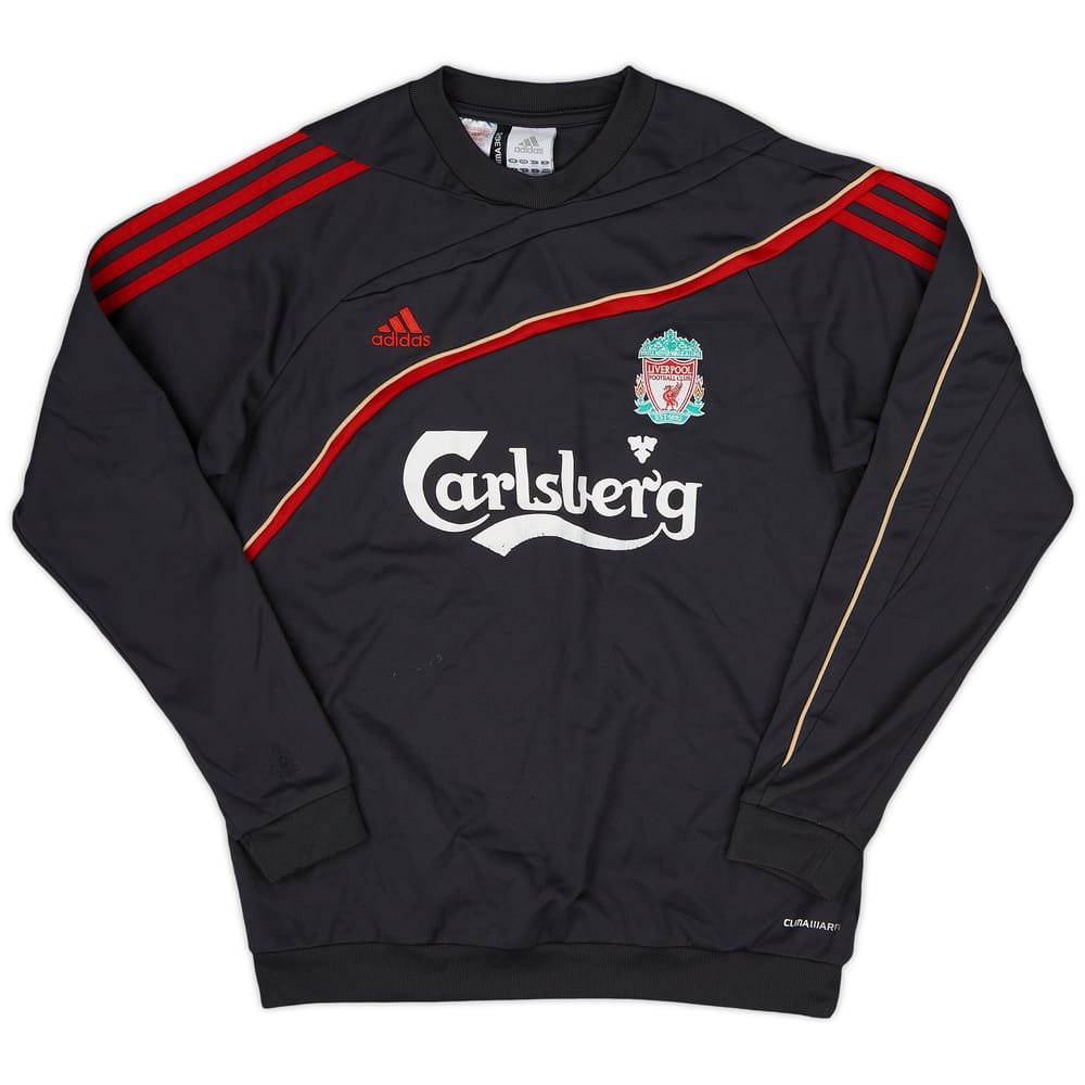 2009-10 Liverpool adidas Sweat Top - 6/10 - (L.Boys)