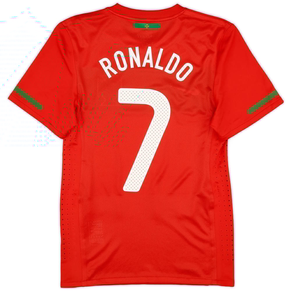 2010-11 Portugal Player Issue Home Shirt Ronaldo #7 - 9/10 - (M)