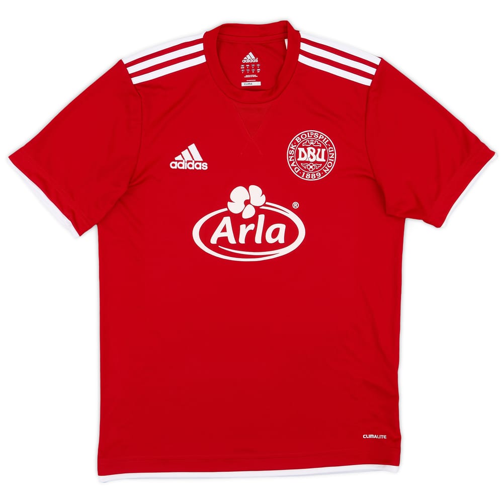 2010-11 Denmark adidas Training Shirt - 8/10 - (S)
