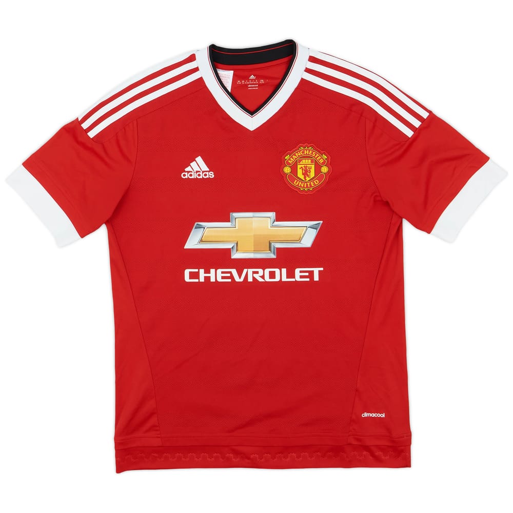 2015-16 Manchester United Home Shirt - 8/10 - (XL.Boys)