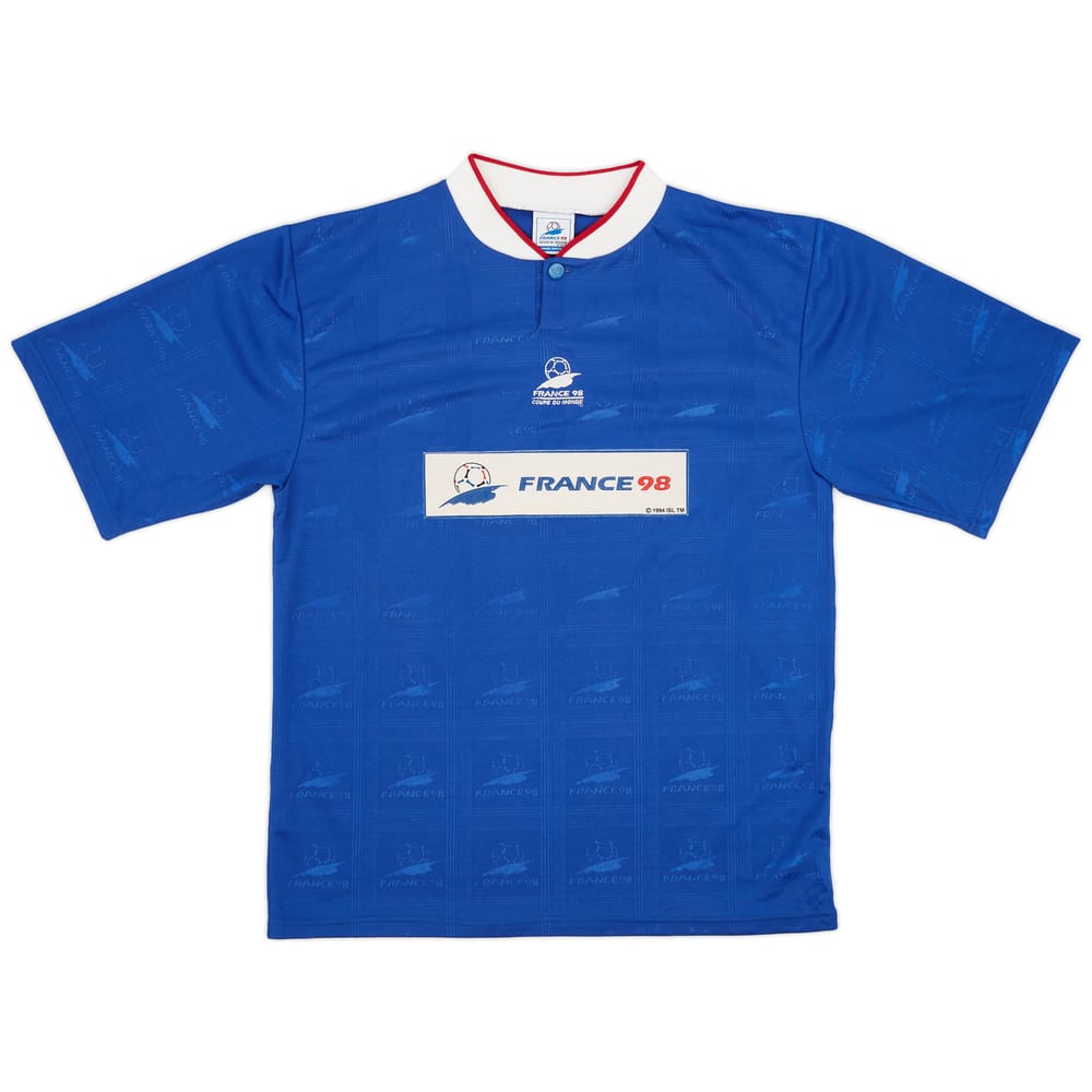 1998 France 98 'Coupe du Monde' Training Shirt - 7/10 - (L)