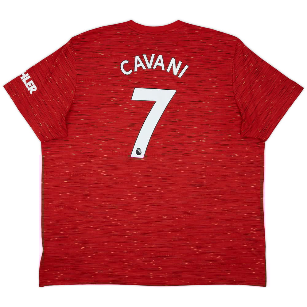 2020-21 Manchester United Home Shirt Cavani #7 - 9/10 - (3XL)