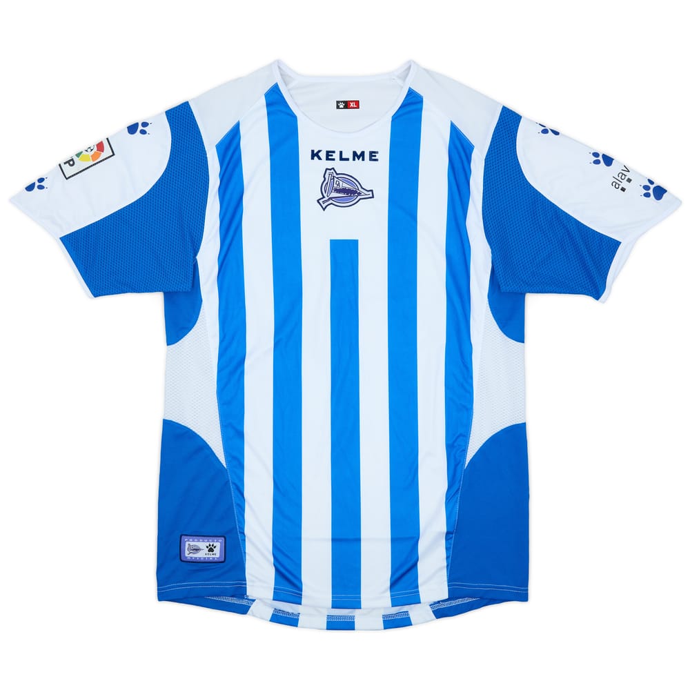 2006-07 Alaves Home Shirt - 9/10 - (XL)