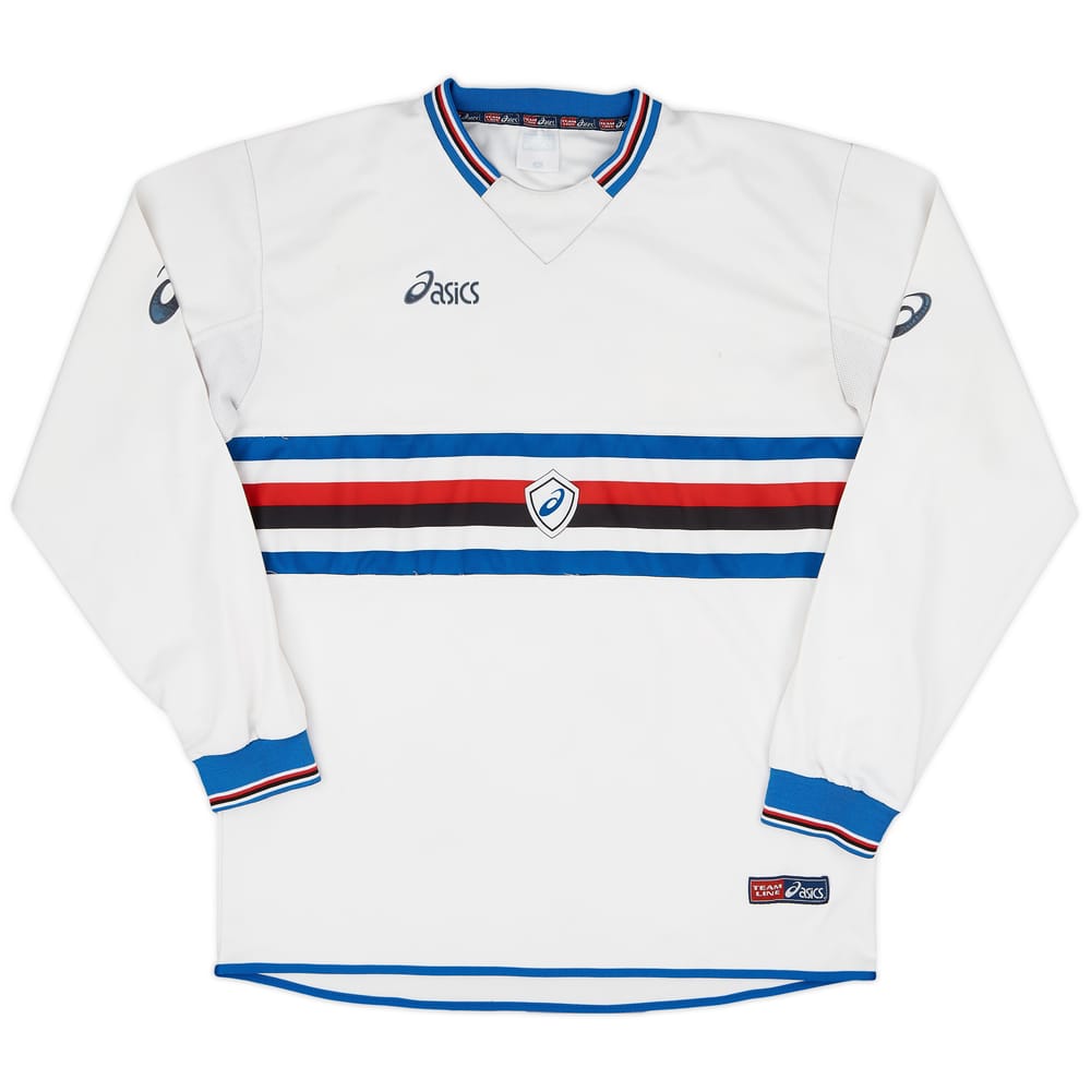 2003-04 Sampdoria Asics Training L/S Shirt #5 - 6/10 - (XL)