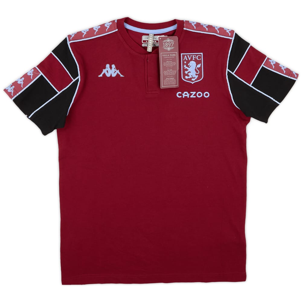2021-22 Aston Villa Kappa Polo Shirt (L)