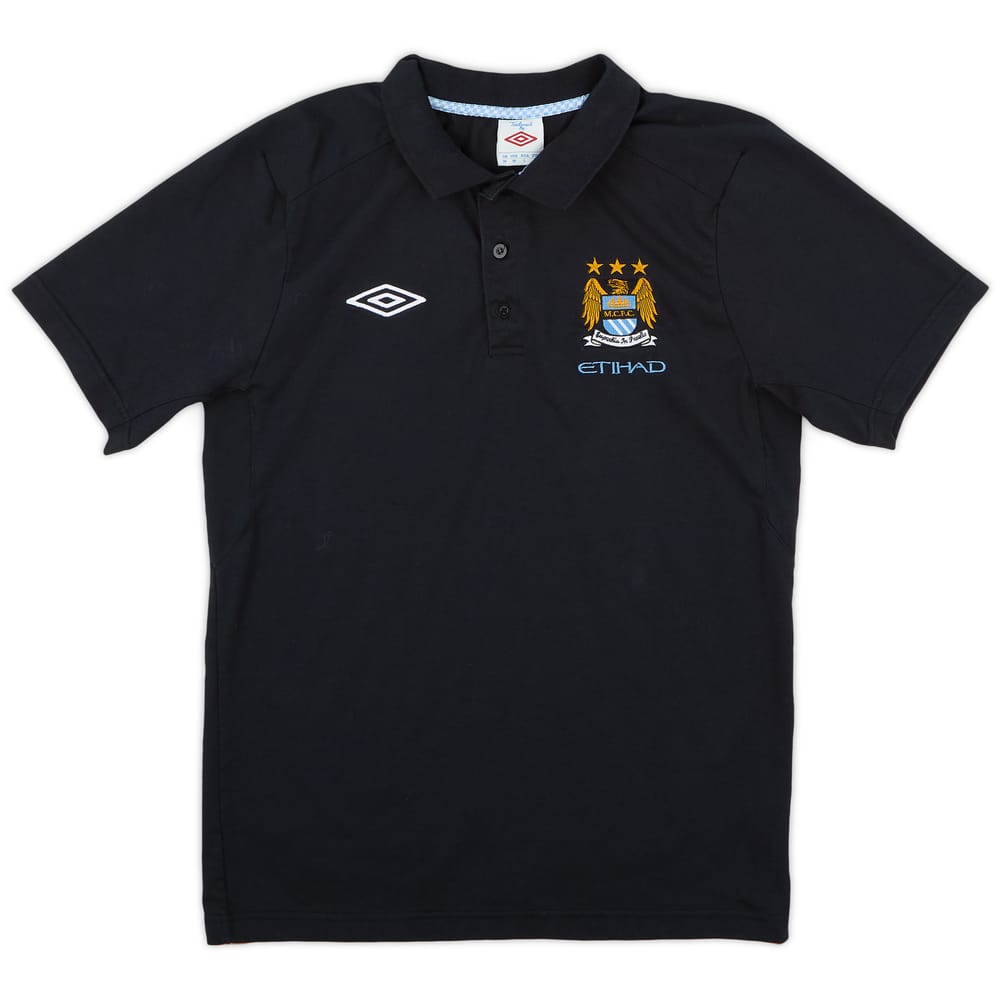 2011-12 Manchester City Umbro Polo Shirt - 9/10 - (M)