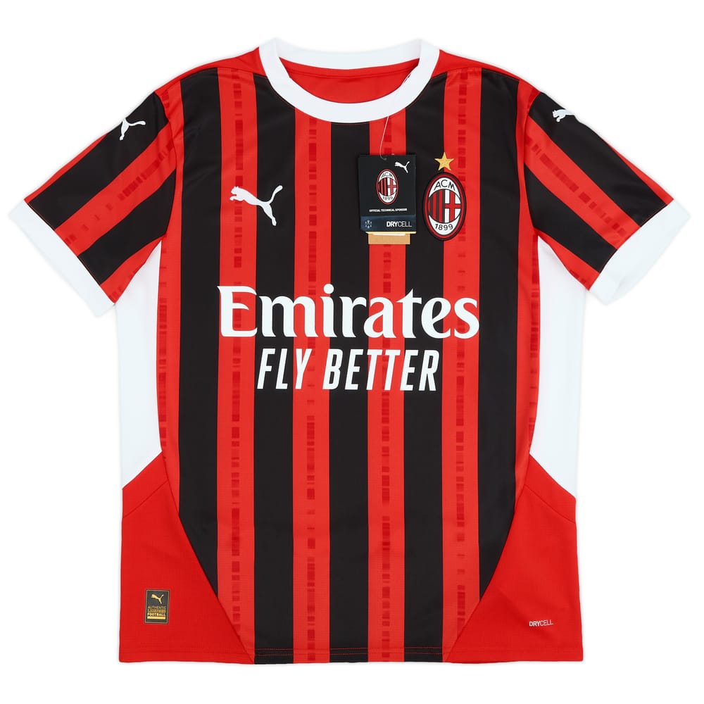 2024-25 AC Milan Home Shirt (KIDS)