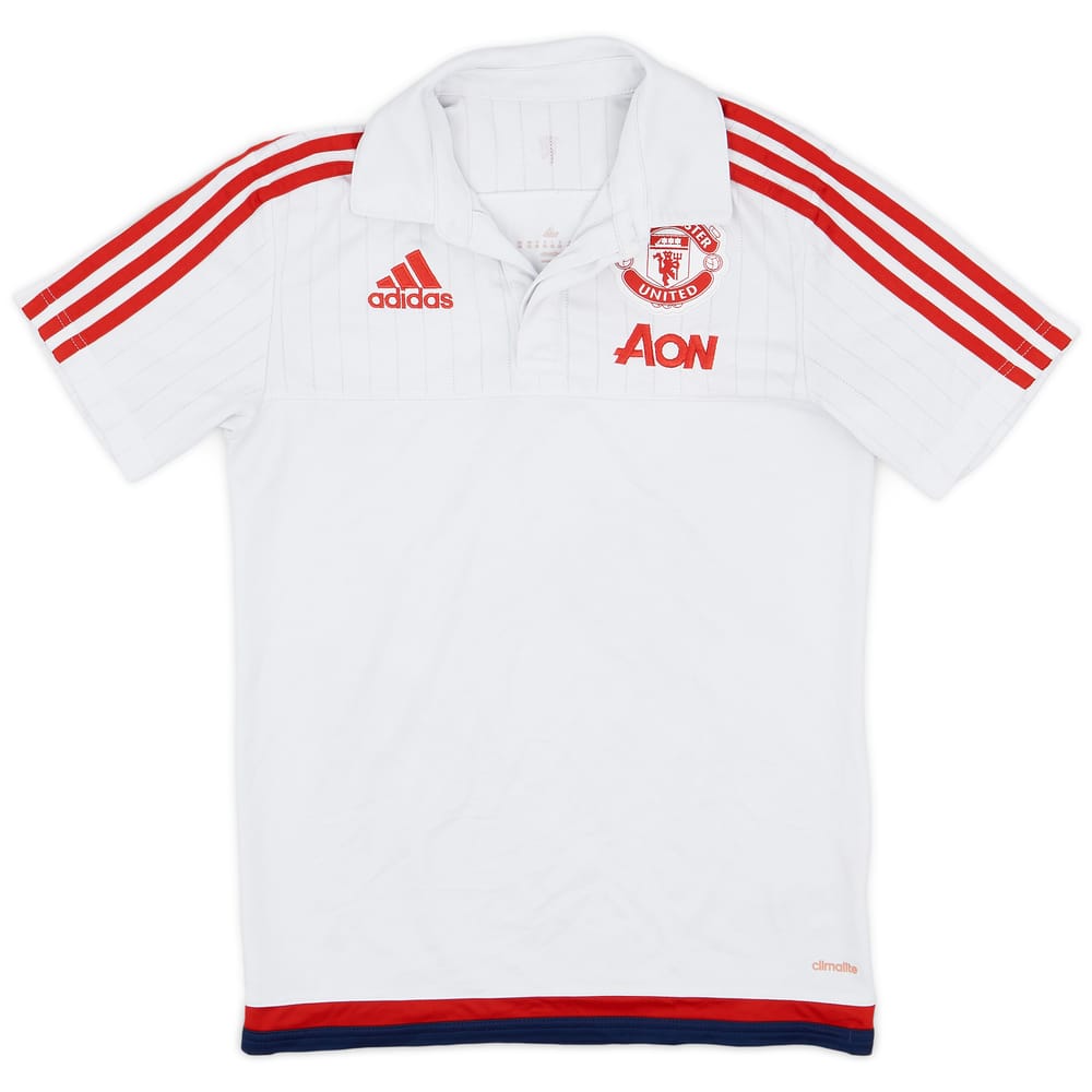 2015-16 Manchester United adidas Polo Shirt - 6/10 - (XS)