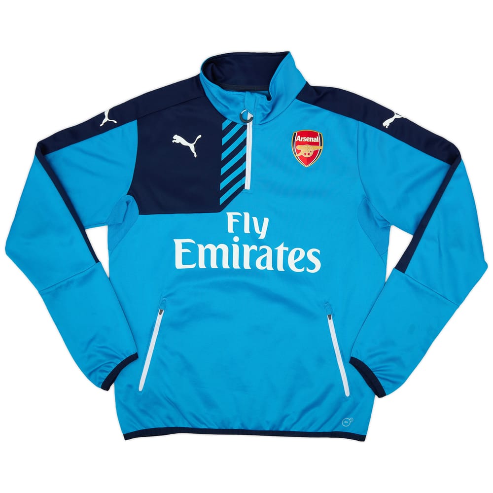 2015-16 Arsenal Puma 1/4 Zip Drill Top - 8/10 - (L)