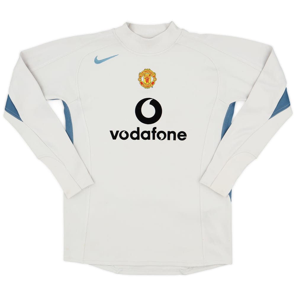 2004-05 Manchester United GK Shirt - 9/10 - (L.Boys)