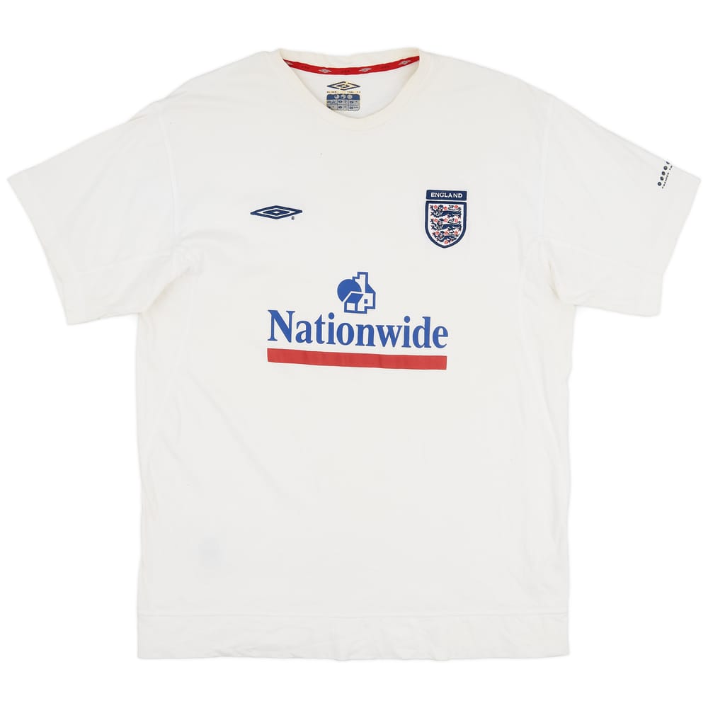 2000-01 England Umbro Training Tee - 7/10 - (XL)