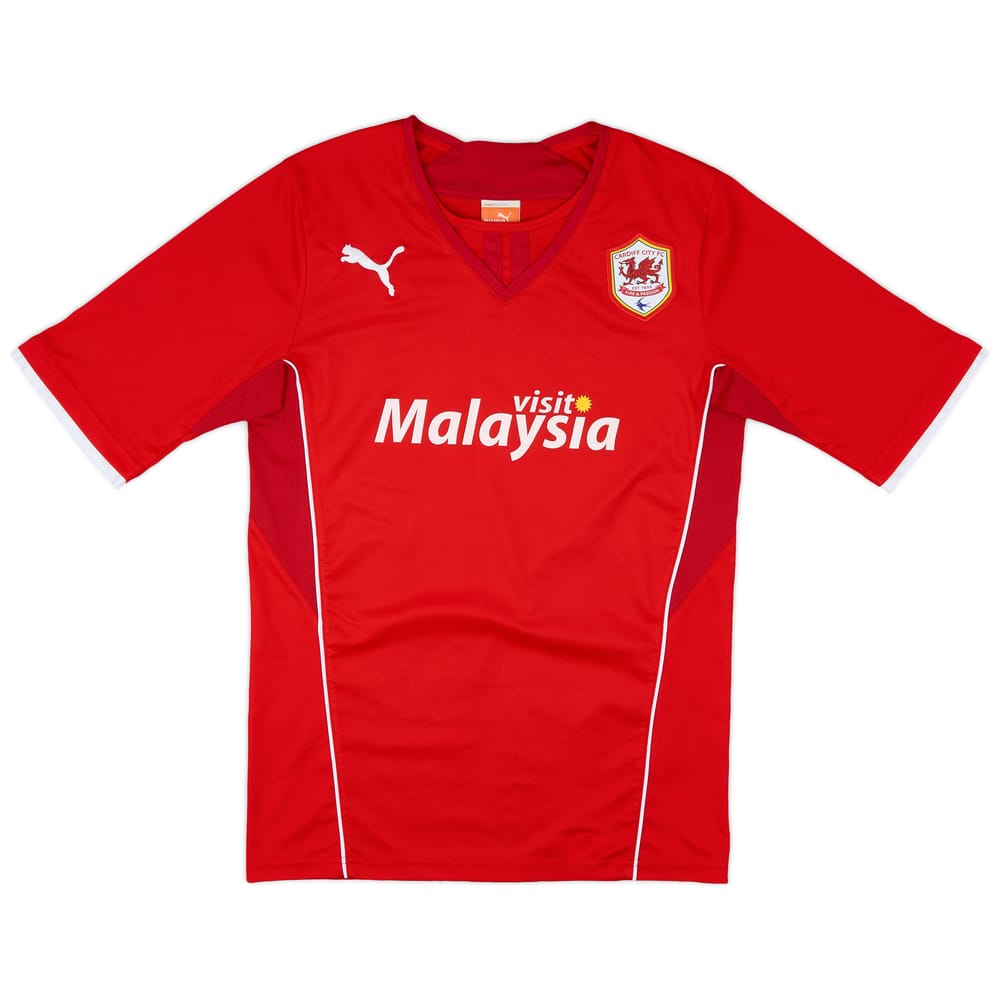 2013-14 Cardiff Home Shirt - 6/10 - (S)