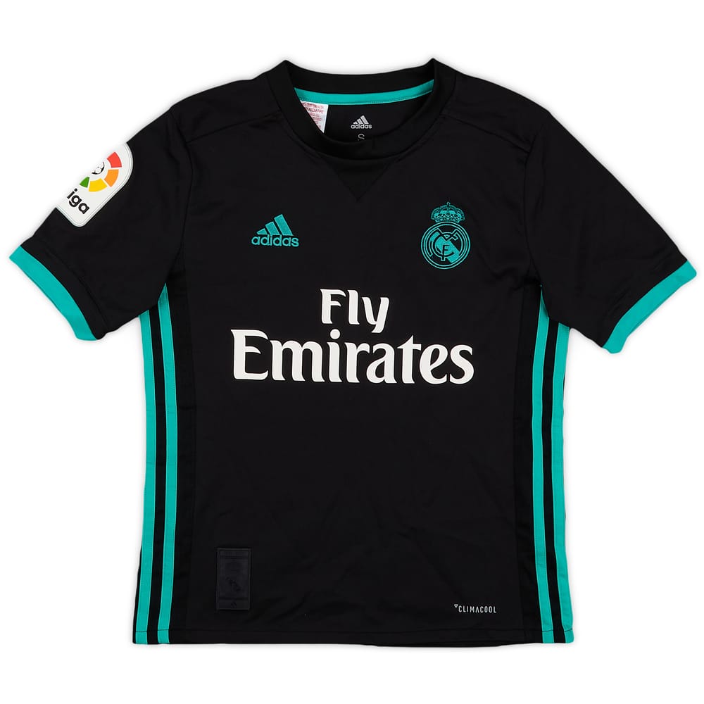 2017-18 Real Madrid Away Shirt - 9/10 - (S.Boys)