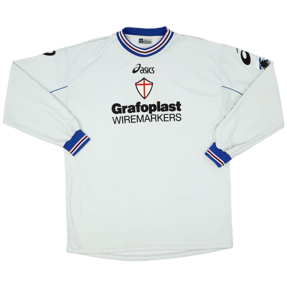 2001-02 Sampdoria Asics Sweat Top - 6/10 - (XL)