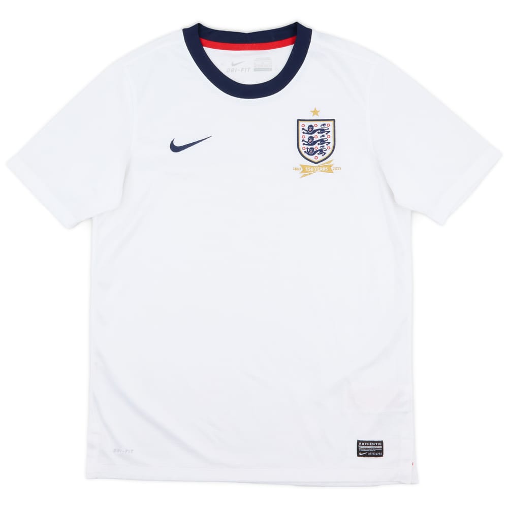 2013 England 150th Anniversary Home Shirt - 9/10 - (XL.Boys)