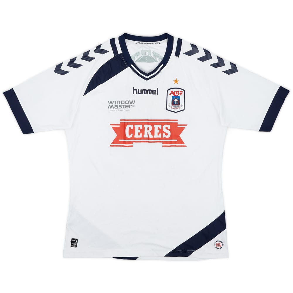 2016-17 AGF Aarhus Home Shirt Erichsen #269 - 5/10 - (L)