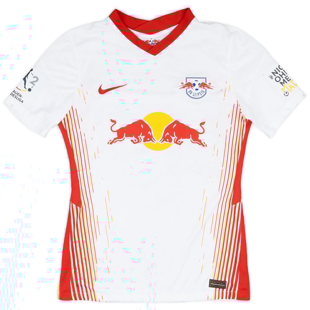 2020-21 RB Leipzig Frauen Match Issue Signed Home Shirt #13 (Mauly)