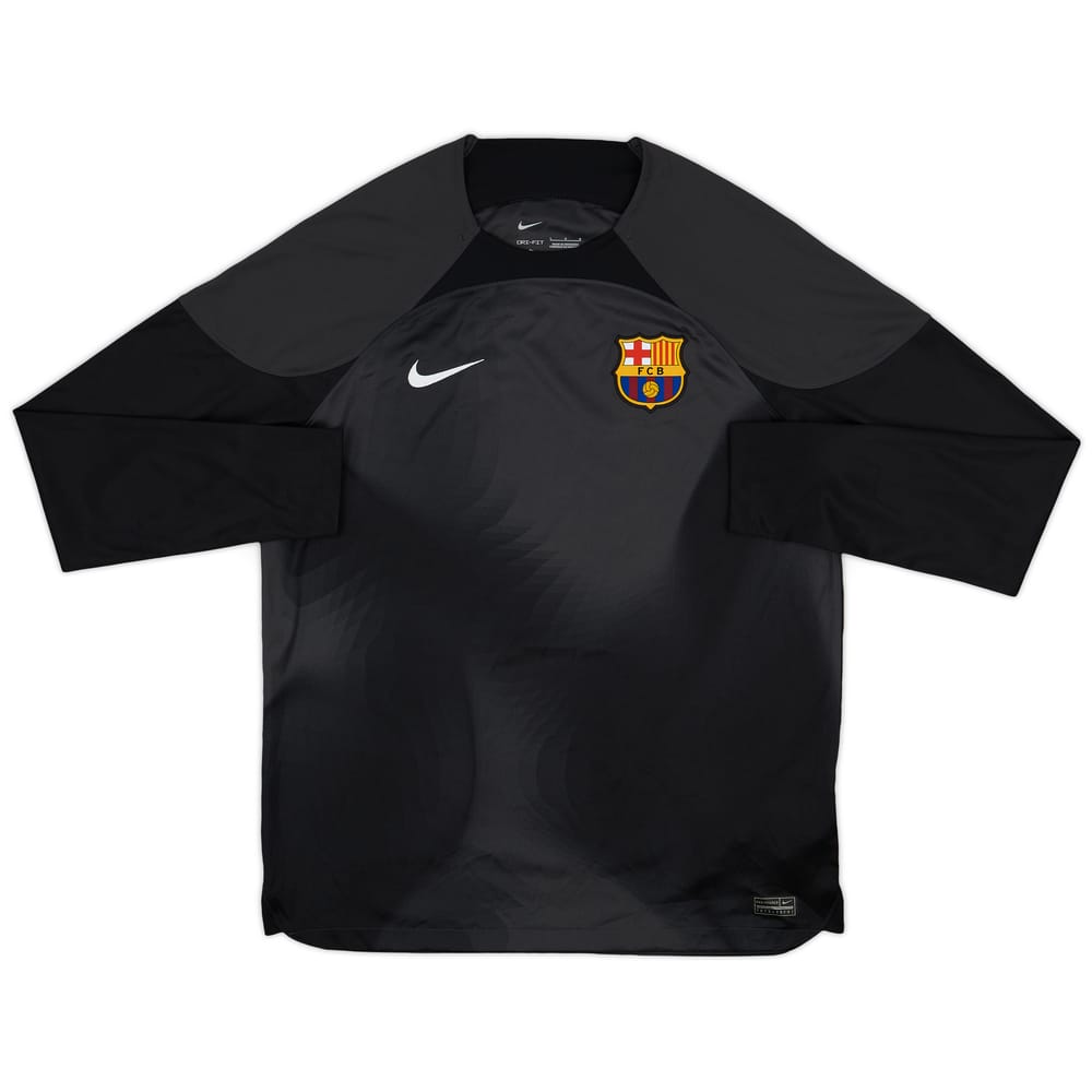 2022-23 Barcelona GK Shirt - 8/10 - (L)