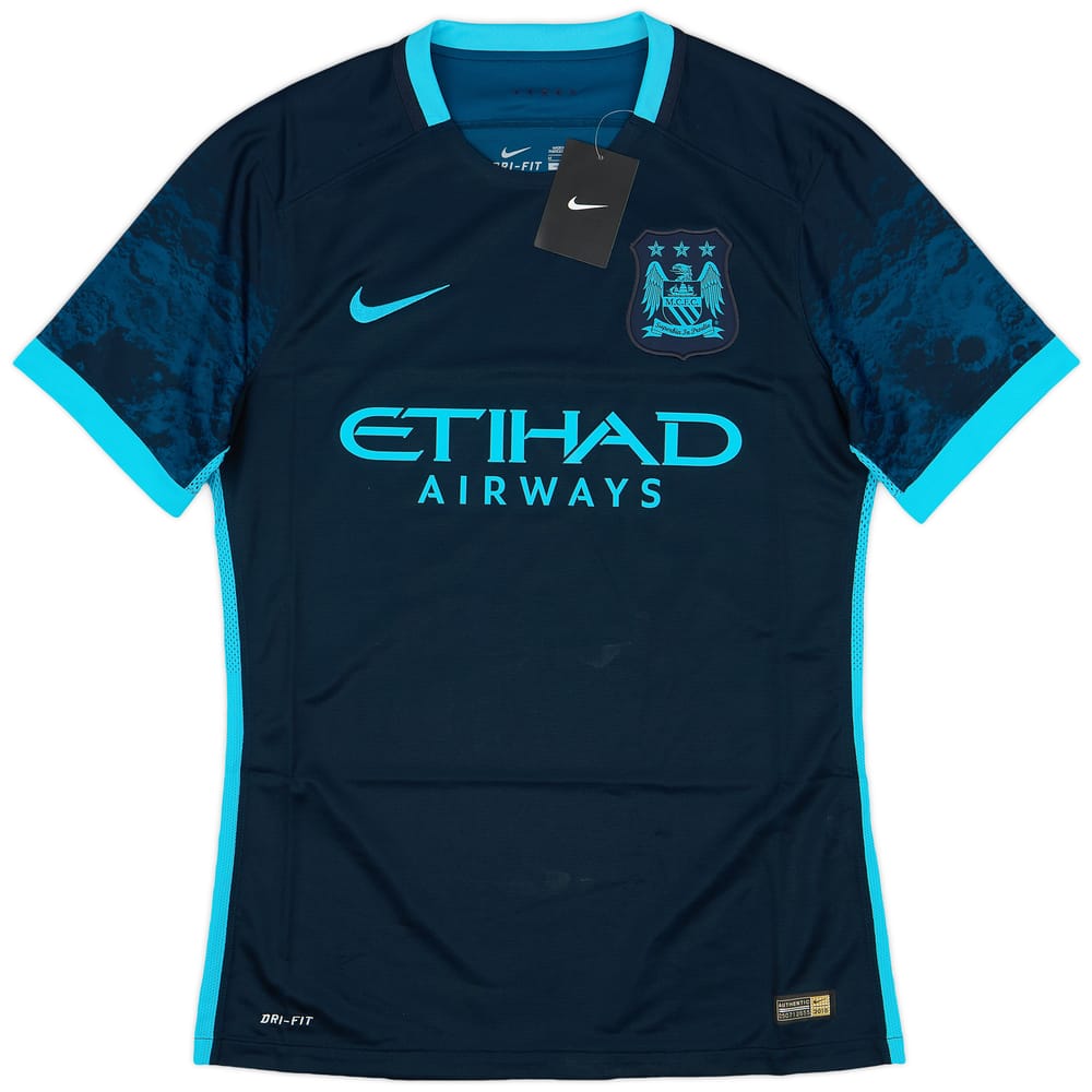 2015-16 Manchester City Authentic Away Shirt (M)