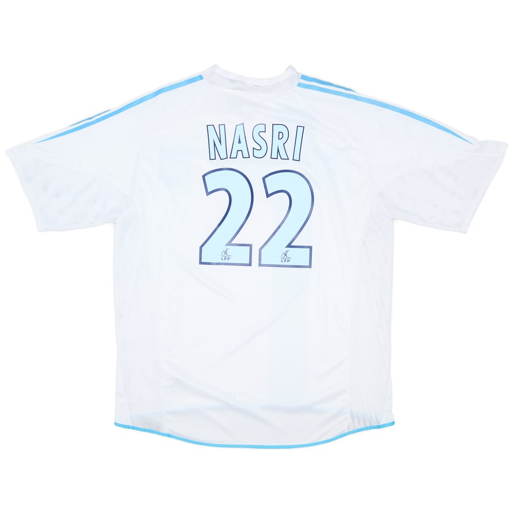 2004-05 Olympique Marseille Home Shirt Nasri #22 - 6/10 - (XL)