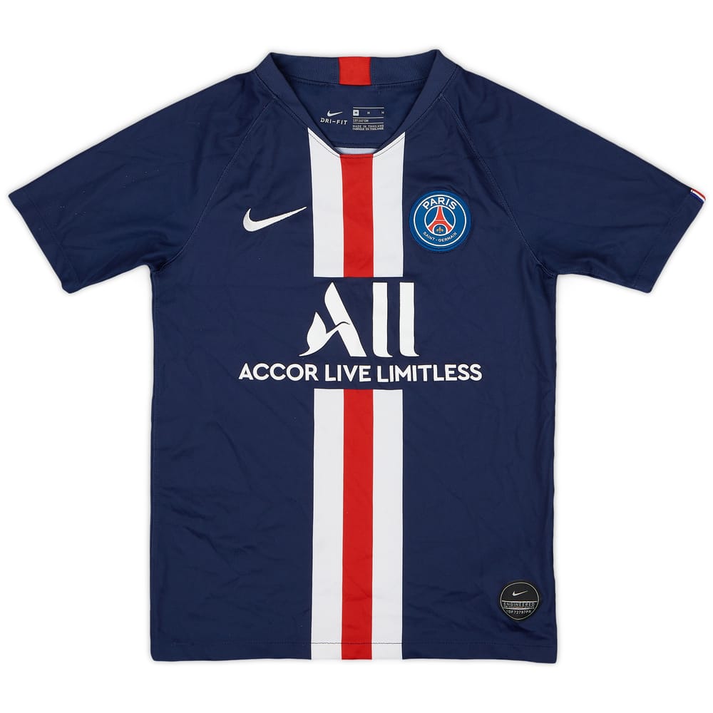 2019-20 Paris Saint-Germain Home Shirt - 8/10 - (M.Boys)