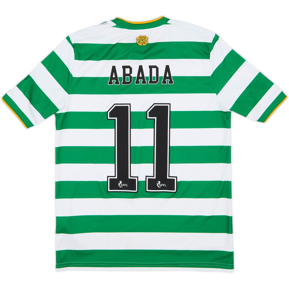 2020-21 Celtic Home Shirt Abada #11 - 6/10 - (L.Boys)