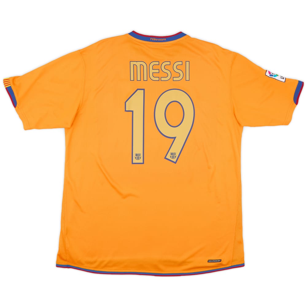 2006-08 Barcelona Away Shirt Messi #19 - 8/10 - (XL)