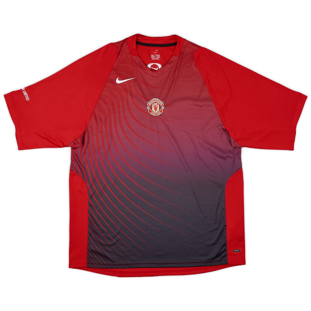 2006-07 Manchester United Nike Training Shirt - 8/10 - (L)