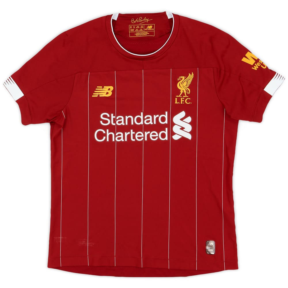 2019-20 Liverpool Home Shirt - 8/10 - (L.Boys)