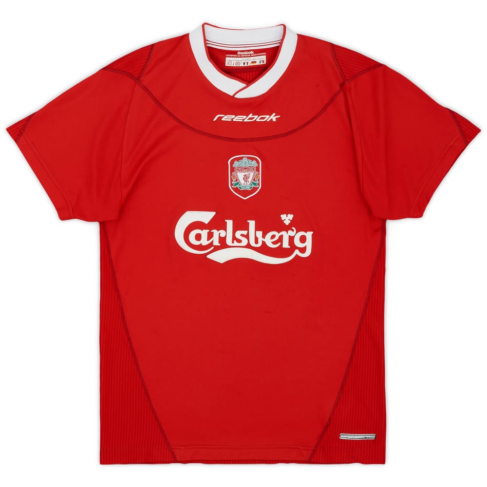 2002-04 Liverpool Home Shirt - 9/10 - (XS)