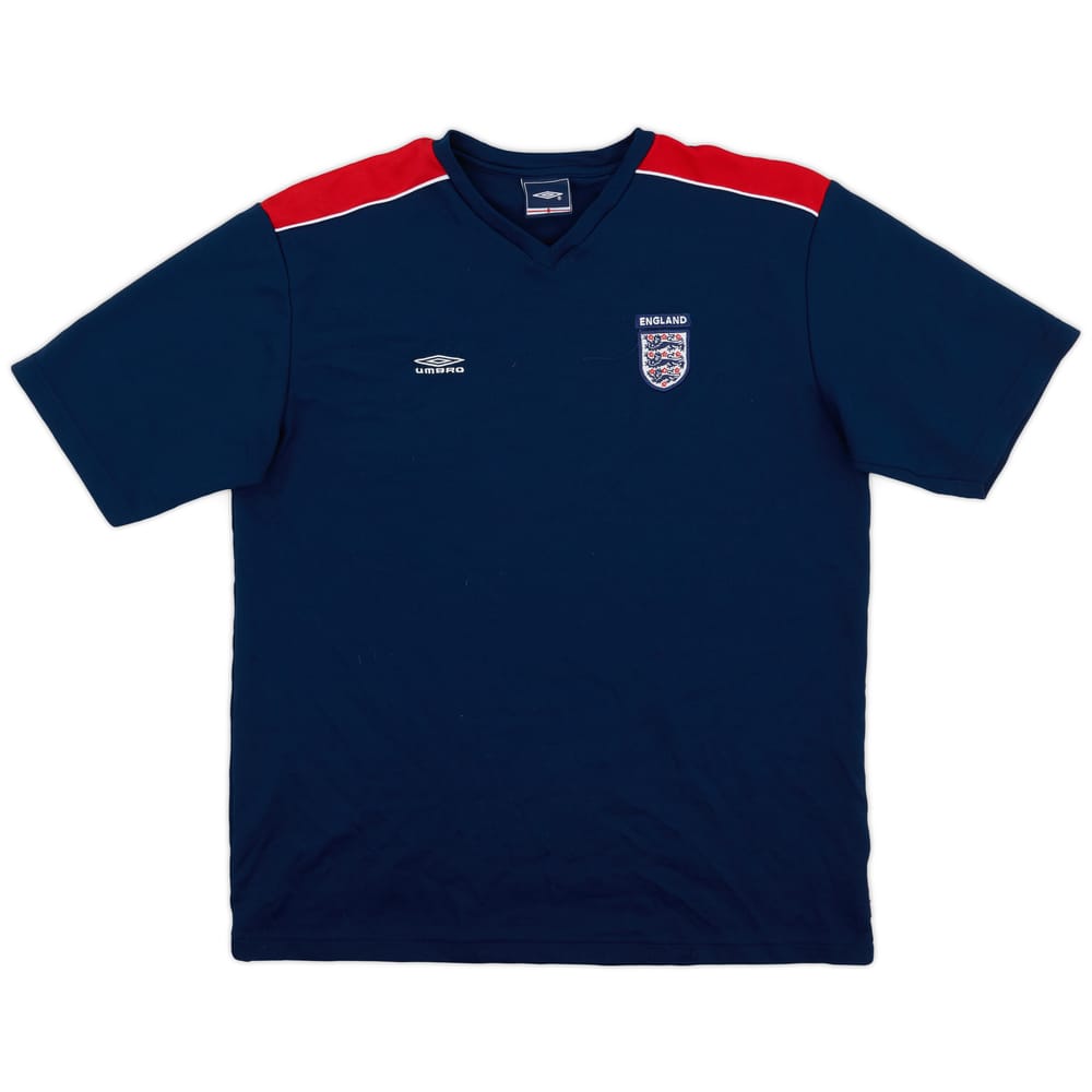 2000-01 England Umbro Training Shirt - 8/10 - (XL)