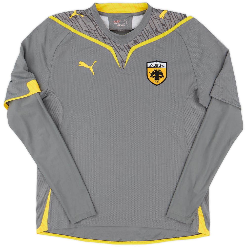 2009-10 AEK Athens Third L/S Shirt - 9/10 - (L)