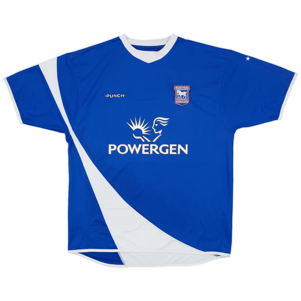 2005-07 Ipswich Home Shirt - 8/10 - (XXL)
