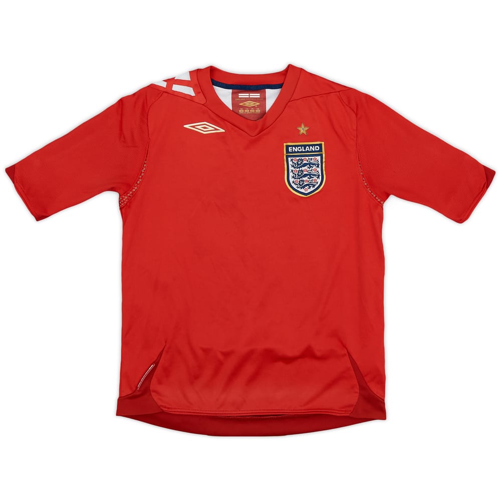 2006-08 England Away Shirt - 8/10 - (S.Boys)
