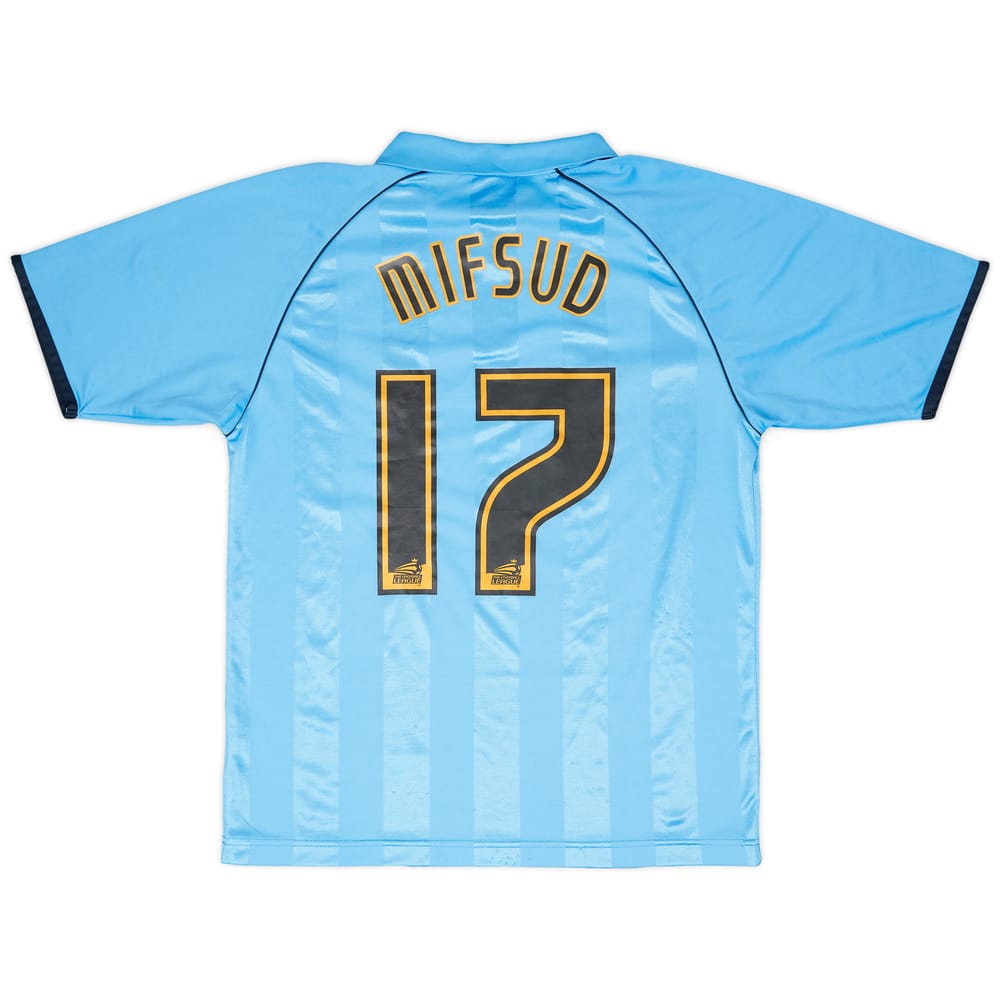 2006-07 Coventry Home Shirt Mifsud #17 - 9/10 - (M)