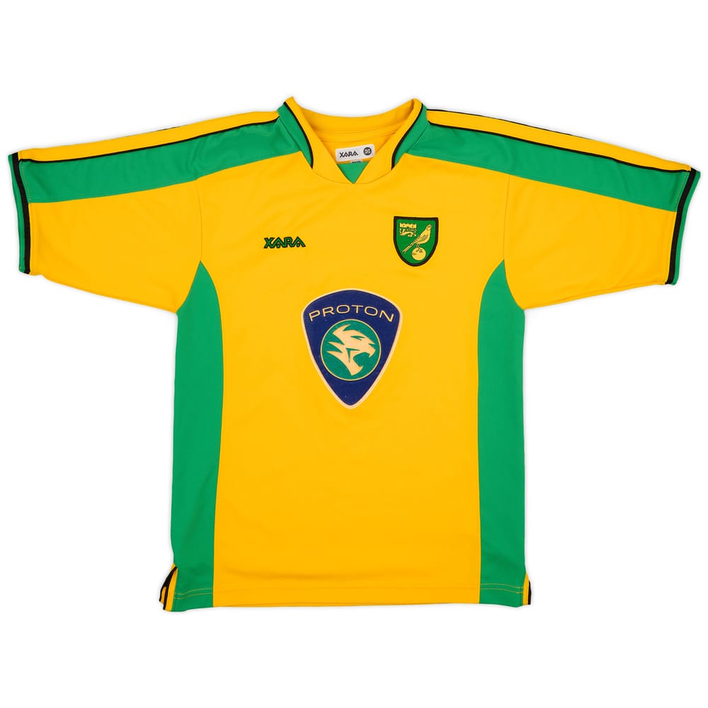 2003-05 Norwich Home Shirt #5 - 8/10 - (XL.Boys)