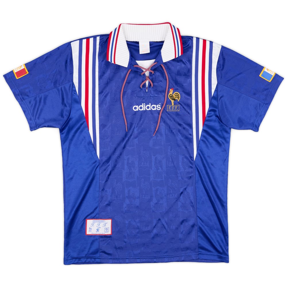 1996-98 France Home Shirt - 9/10 - (M)