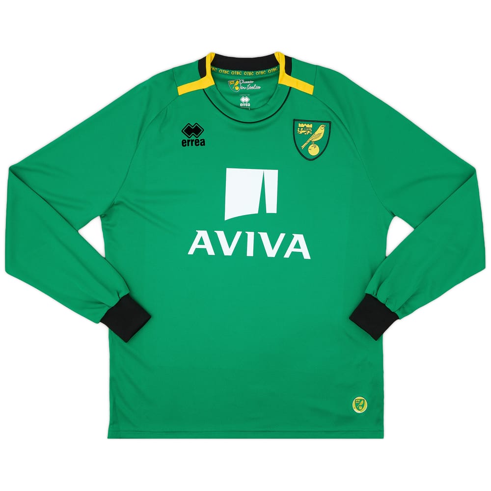 2014-15 Norwich GK Shirt - As New