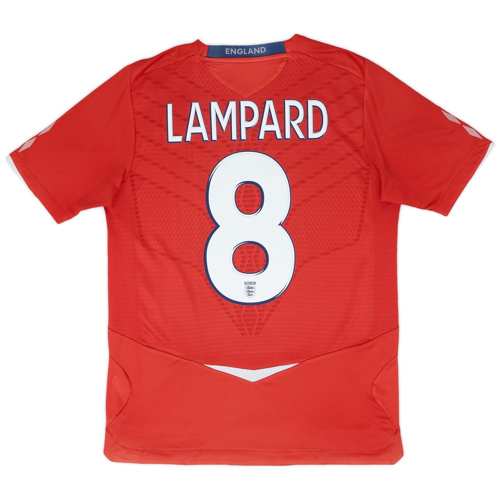 2008-10 England Away Shirt Lampard #8 - 7/10 - (S)