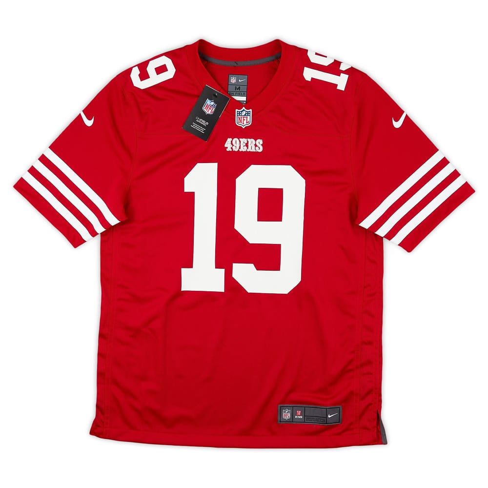 2022-23 San Francisco 49ers Samuel #19 Nike Game Jersey (Home) M - W/Tags