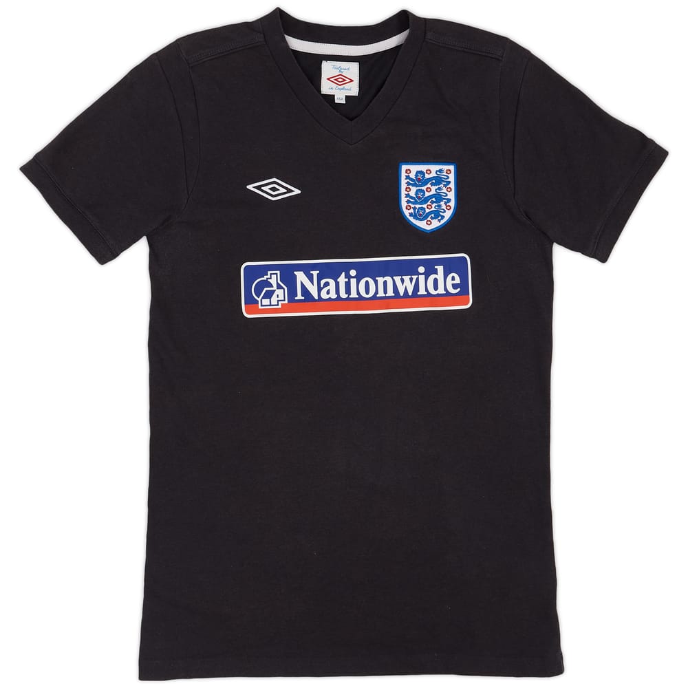 2010-11 England Umbro Cotton Tee - 9/10 - (M.Boys)