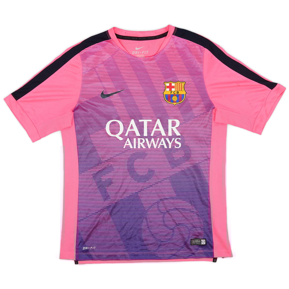 2015-16 Barcelona Nike Training Shirt - 6/10 - (M)