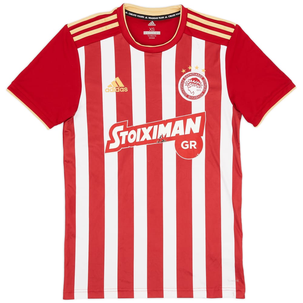 2018-19 Olympiacos Home Shirt - 5/10 - (XS)