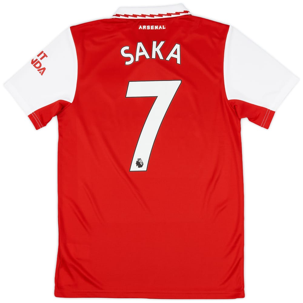 2022-23 Arsenal Home Shirt Saka #7 (S)