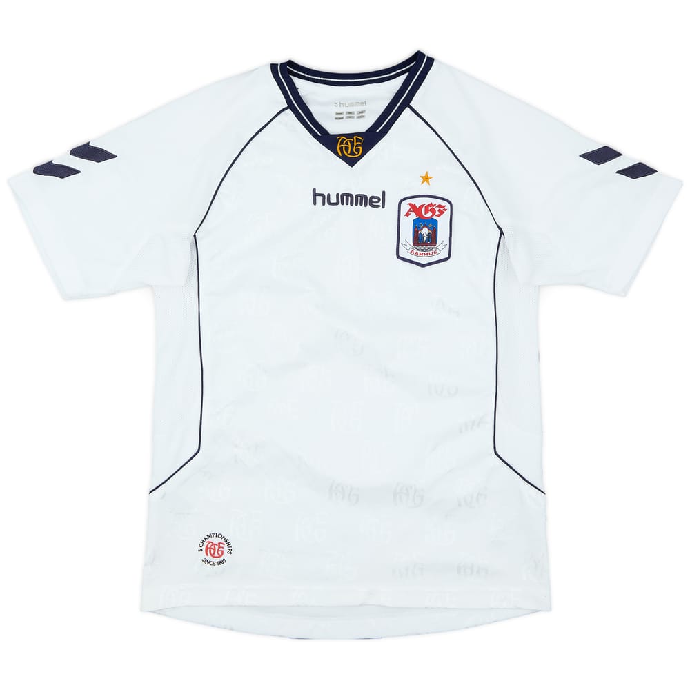 2007-09 AGF Aarhus Home Shirt - 6/10 - (XL.Boys)