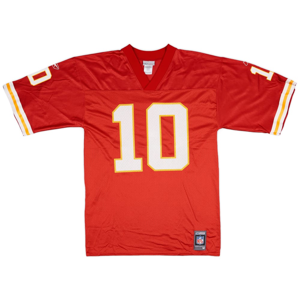 2001 Kansas City Chiefs Green #10 Reebok Home Jersey - 7/10 - (M)