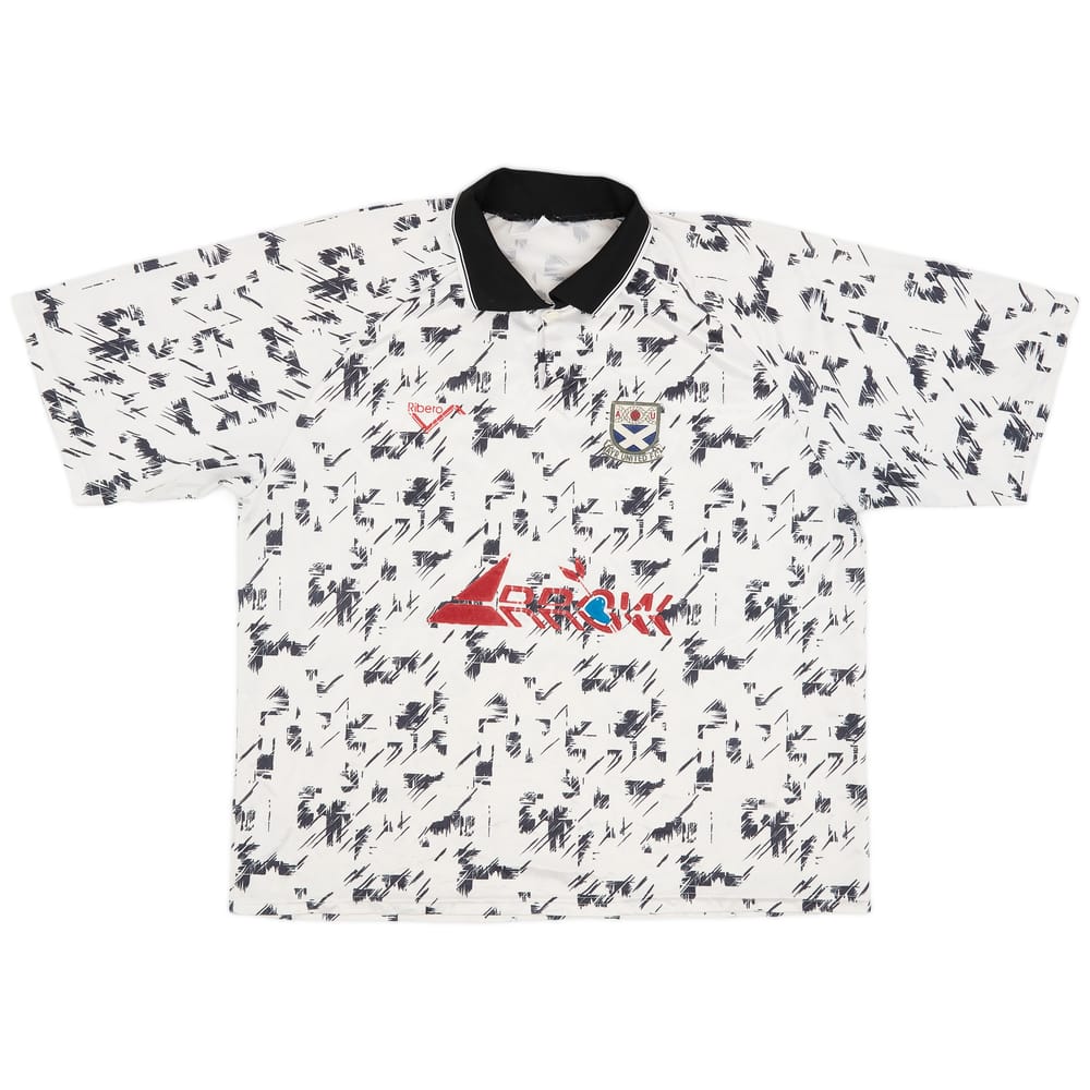 1992-93 Ayr United Home Shirt - 6/10 - (XL)